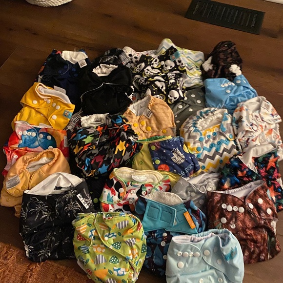 Colorful Kids Cloth Diapers Set - Picture 1 of 1
